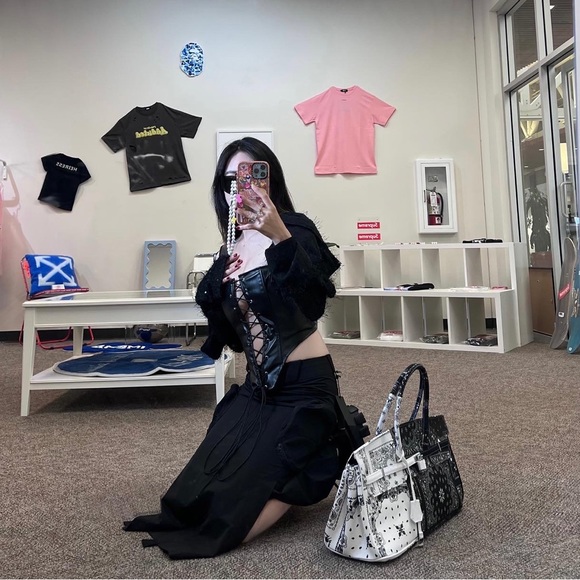 PANN  Corset waist vest Black - Picture 7 of 15